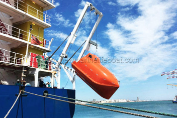 What are the types of davit used in lifeboat? - New Marine